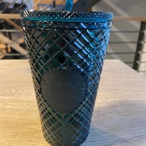 Starbucks Grande Green Jeweled tumbler holiday 2021